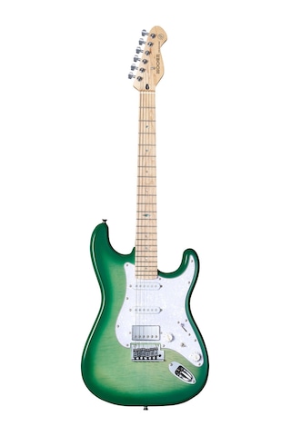 Mooer Msc30prolgr Elektro Gitar Lemon Green