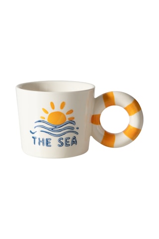 Lısmore Kupa Beyaz 16 Cm Sarı