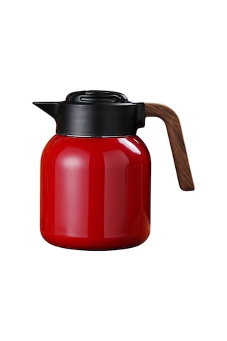 Suntek Yalıtımlı Paslanmaz Çelik Kahve Sürahisi Kırmızı