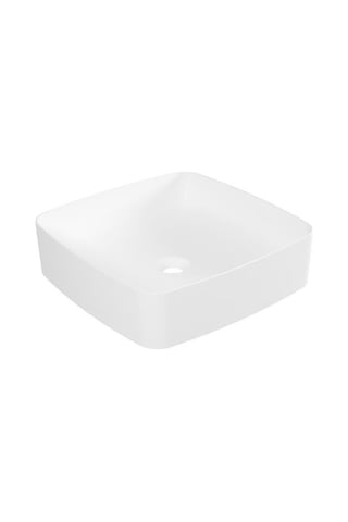 Serel 9501dxs110h Silimline Kare Lavabo 45x45 Cm Beyaz