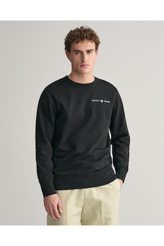 Gant Erkek Sweatshırt 2003243-005 2003243-005 Siyah Siyah