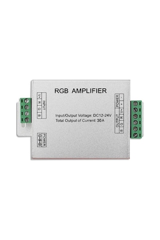 Xtechnx Xtechn004877 Powermaster Pm-4877 12 Volt - 24 Volt 30 Amper Rgb Şerit Led Amplifier Repeater Kod:4877