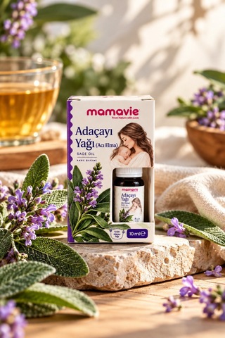 Adaçayı Yağı Acı Elma Yağı 10 Ml Bitkisel Aromatik Yağ, Cilt Bakımı Ve Aromaterapi - 937409024