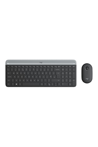 Logitech MK470 Kablosuz İnce Q Klavye + Mouse Seti