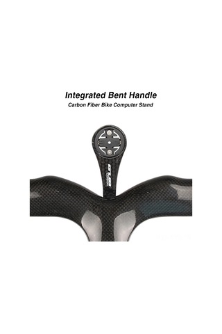 Symbee Gub 692 Karbon Fiber Bisiklet Kodu Tablosu Tutucu, Hafif, Yüksek Dayanıklı, Garmin/cat Eye/bryton Uyumlu, Kol Saati Tutucu Siyah Siyah