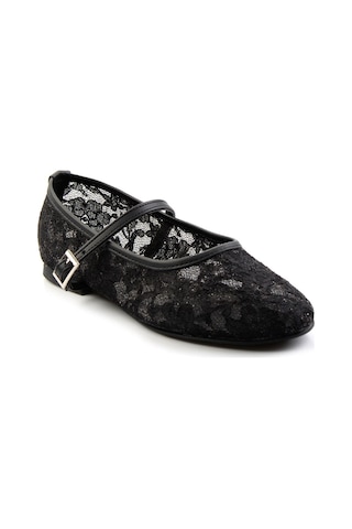 Bambi Siyah Kadın Espadril K01246152213 Siyah