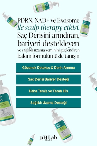 Phlab Hair Pdrn Nad+ & Exosome Hair & Scalp Care Şampuan 250 ML