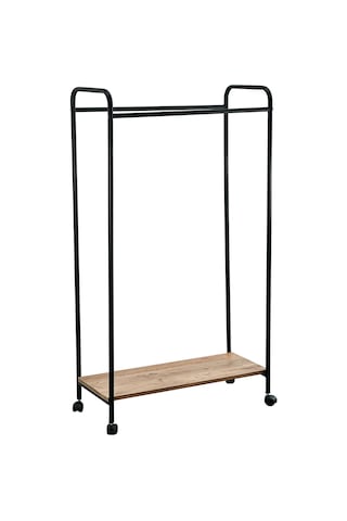 Tekerlekli Askılık Ayaklı Elbise Askısı Eşek Askılık 6080