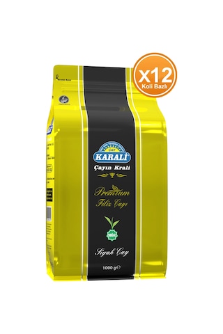 Karali Premium Filiz Dökme Çay 12 x 1 KG