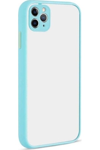 Apple Uyumlu iPhone 11 Pro Max Kılıf Zore Hux Kapak Turkuaz