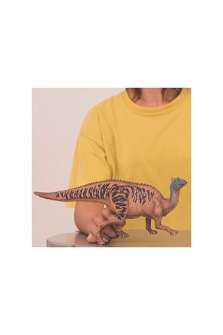 Detaylı Elde Boyanmış Edmontosaurus Figürü