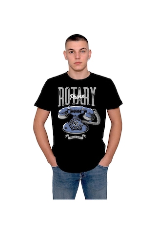 Rotary Phone Vintage Classic Tişört Unisex T-shirt 001
