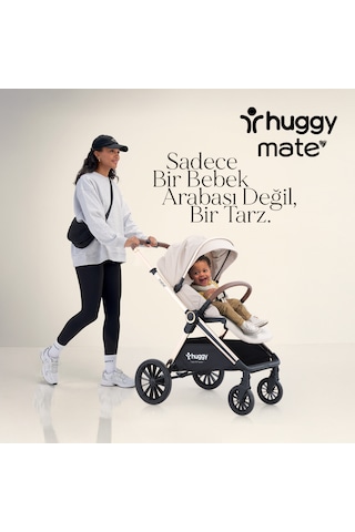 Huggy Mate 5 İn 1 Çift Yönlü Travel Bebek Arabası