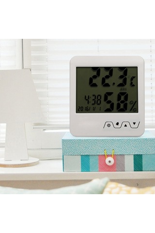 Mc505 Taşınabilir İç Mekan Termometresi Higrometre, Yüksek Versiyon