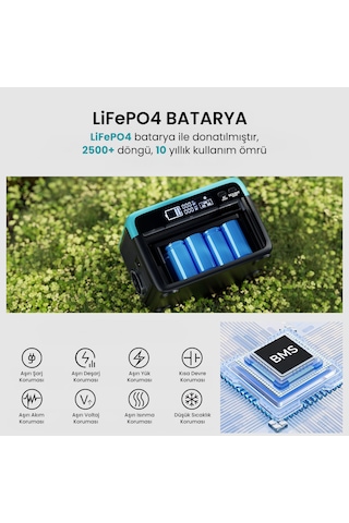 Bix Ps60k 192wh 300w 230v 50hz Taşınabilir Güç İstasyonu