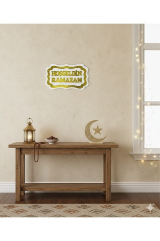 Dodomar 30 X 47 Cm Strafor Hoşgeldin Ramazan Duvar Ve Dekor Süsü