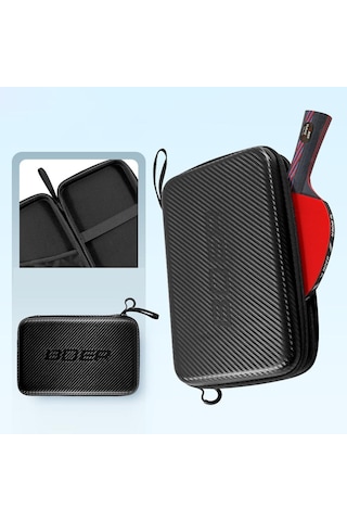 Ping Pong Masa Tenisi Çantası İç Mekan Oyunları Su Geçirmez Paket Siyah