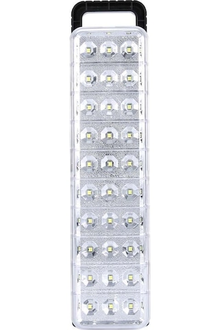 Konesam 30 Led Akıllı Acil Işık - Ev Ve Kamp Kullanıma Uygun, Beyaz Işık 2 Seviye, Duvar Montajlı/el Tutan/üstte Konulabilir, Yüksek Verimli Pil, Avrupa Standartı 220v-240v Beyaz