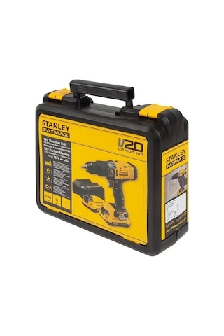 Stanley SCD718D2K 18V 2.0AH V20 Çift Akülü Darbeli Matkap Vidalama