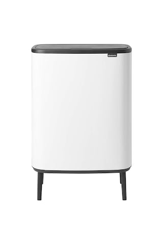 Brabantia Çöp Kutusu 30 + 30 Lt Bo Touch Dokunmatik Kapak Beyaz 1 Beyaz