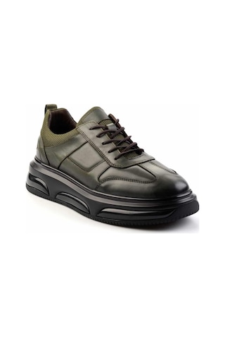 Bambi Haki Leather Erkek Sneaker E01307257343 Haki