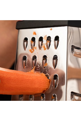 Nehir Paslanmaz Çelik Altıgen Hazneli Rende