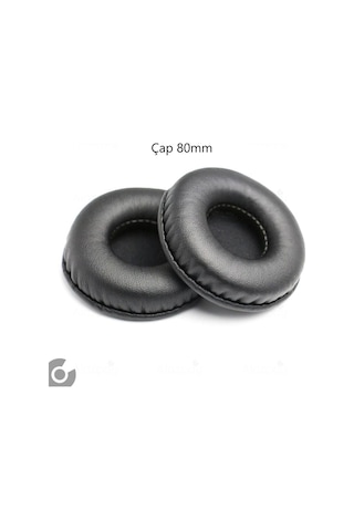 Universal Kulaklık Pedi Kulaklık Yumuşak Süngerli Kulaklık Yastığı Pedi 8cm