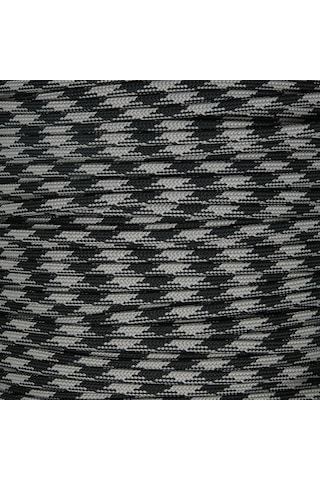 Paracord İp 4 Mm Gri Siyah Desenli Renk No:106 10 Metre Çok Renkli