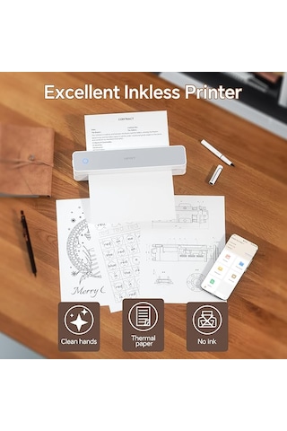 Hprt Mt610 Pro Taşınabilir A4 Yazıcı