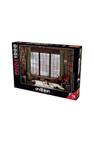 Anatolian Puzzle 1000 Parça Pencere Kedileri 1065