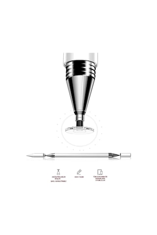Uyumlu 2 In 1 Stylus Kalem Özel Tasarım Ve Çizim Kalemi Galaxy Tab A8 10.5 Sm-x200 Sm-x205 Kılıf