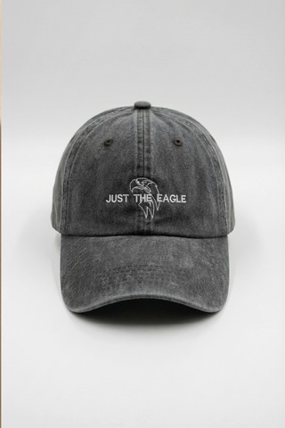 Woneagle Vintage Yıkamalı Unisex Füme "just The Eagle" Şapka Füme Füme