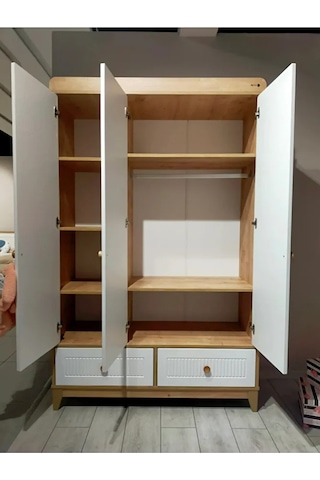 Aymini Strada Bebek Odası Takımı Beyaz