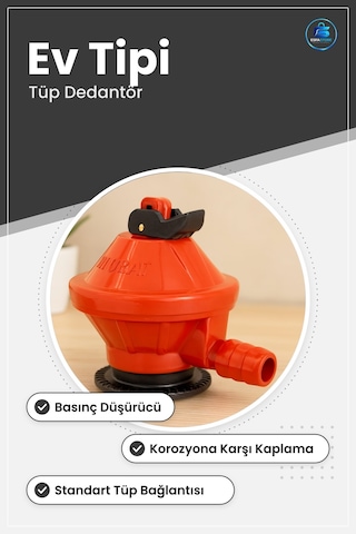 Lpg Beyin Regülatör Ev Tipi Tüp Dedantör Sağlam Gövdeli Basınç Dü