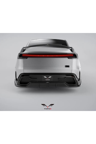 Junıper Model Y 2025+ Yofer Spoıler Pıano Black