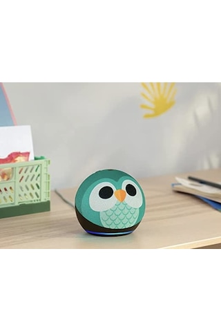 Echo Dot Kids Alexa (5. nesil) 2022 Baykuş Tasarımı