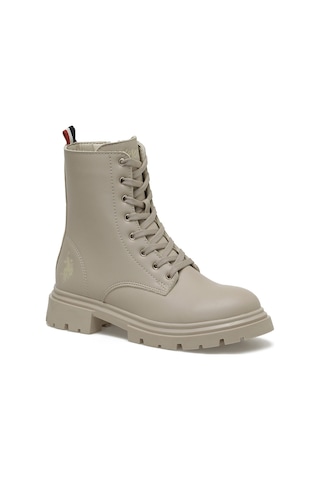 U.s. Polo Assn. Halles 3pr Bej Kadın Biker Bot 000000000101479760 Bej