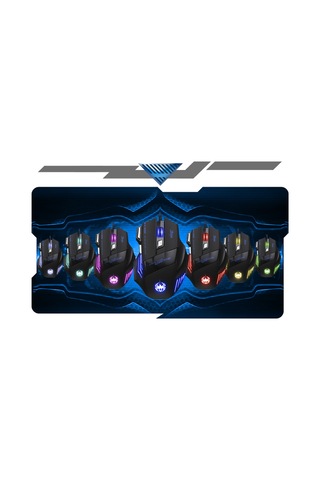Mufunye Zelotes T-80 Profesyonel Oyuncu Faresi - 7200 Dpı, 7 Tuşlu, Rgb Aydınlatmalı, Usb Kablolu T-80