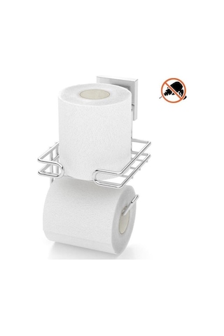 Geseus Home Yapışkanlı Yedekli Tuvalet Kağıtlık Ef275