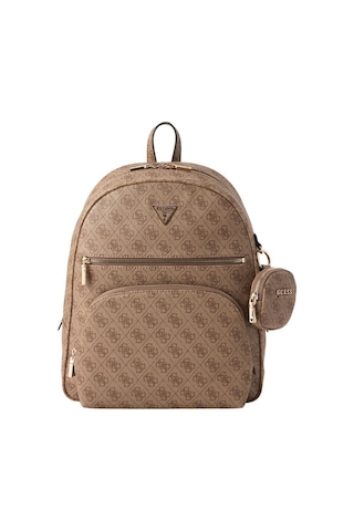 Guess Adrian Logo Kadın Sırt Çantası Twnb2168350 Kahverengi