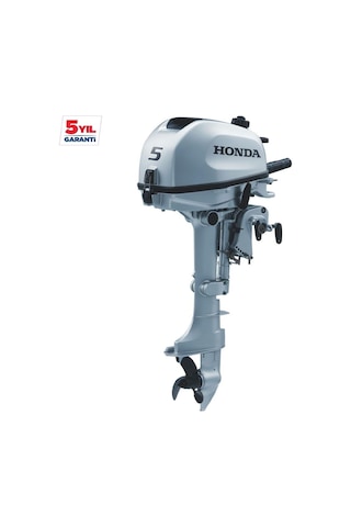 Honda Bf 5 Hp Kısa Şaft İpli Manuel Benzinli Deniz Motoru