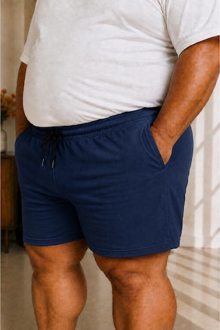 Sngl Tekstil Erkek Büyük Beden Şort 3xl 4xl 5xl 6xl 7xl 8xl 9xl Lacivert