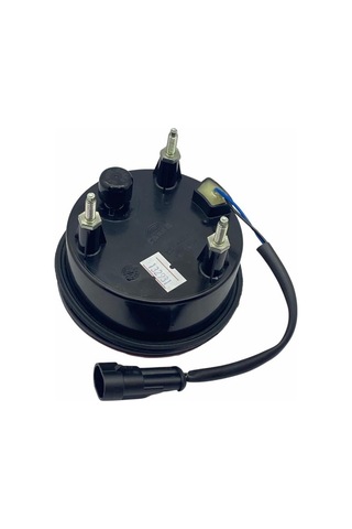 Farba 12v Sinyal Lambası+desenli Reflektör Yuvarlak Turuncu 6 Ledli 98 Mm