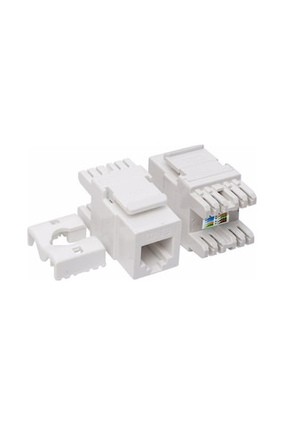 CAT 3 DATA SOKETI RJ11 TELEFON KONNEKTÖRÜ KEYSTONE 5 ADET