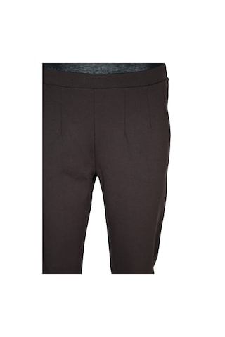 Barem Kadın Buse Rahat Kalıp Yan Cepli Orta Kalın Çelikli Kahve Pantolon Kahverengi