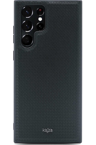Kajsa Galaxy S22 Ultra Kılıf Kajsa Preppie Serisi Dark Kapak ZORE-220093