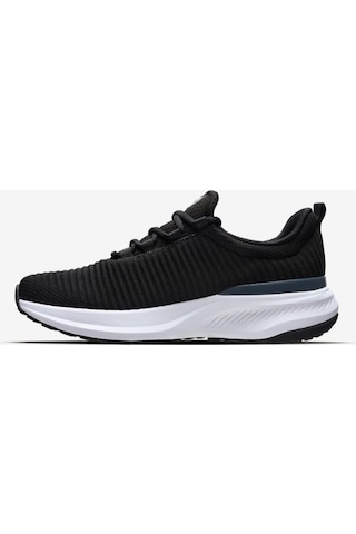 Lescon Volt 4 Siyah Beyaz Unisex Koşu Ve Yürüyüş Anatomik Spor Ayakkabı