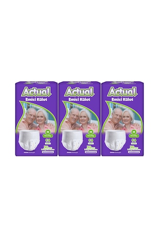 Actual Emici Külot Yetişkin Bezi M - Medium - Islaklık Göstergeli