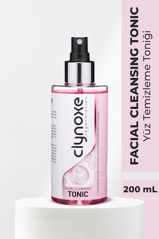 Clynoxe Facial Cleansing Tonic ,kırışıklık Karşıtı Arındırıcı Yüz Ve Makyaj Temizleme Toniği 200 Ml