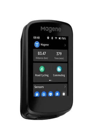 Magene Smart C606 Gps Bisiklet Bilgisayarı Dokunmatik Siyah